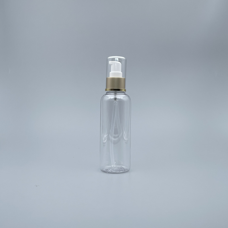 壓瓶 附蓋霧金中束 PETG 150ml 透明 TR-150