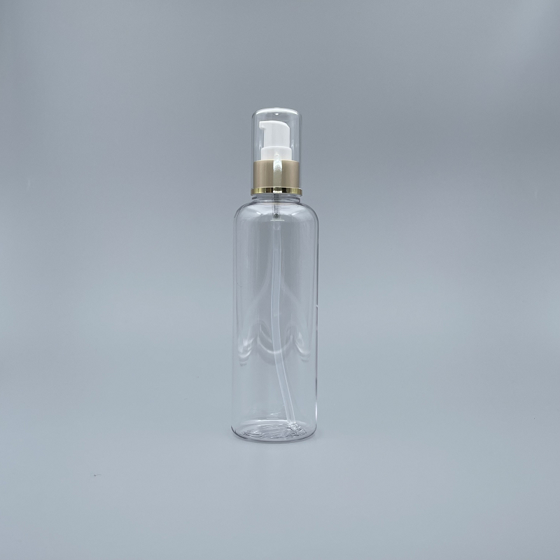 壓瓶 附蓋霧金中束 PETG 250ml 透明 TR-250