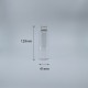 鋁蓋瓶 PETG 120ml 透明 全鋁蓋+內塞 CT-120