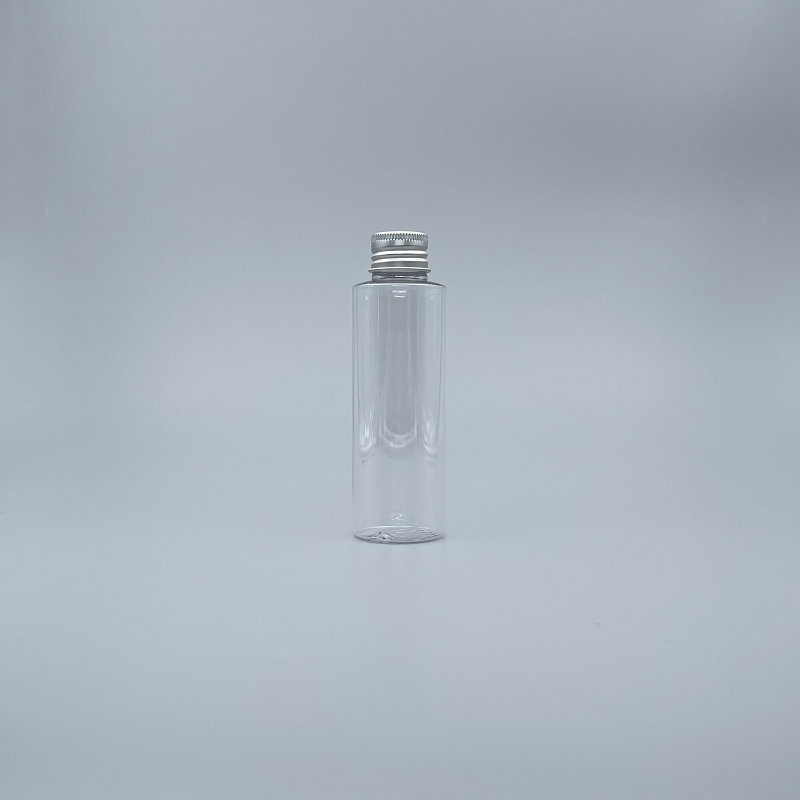 鋁蓋瓶 PETG 120ml 透明 全鋁蓋+內塞 CT-120