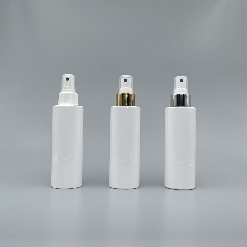 噴瓶 PET 白色直角 150cc 24牙銀噴頭