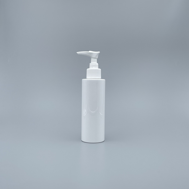 壓瓶 PET 白色直角 150cc 24牙白壓頭