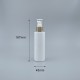 壓瓶 附蓋霧銀中束 PET 150ml 白色直角 SM-150