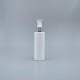 壓瓶 附蓋霧銀中束 PET 150ml 白色直角 SM-150