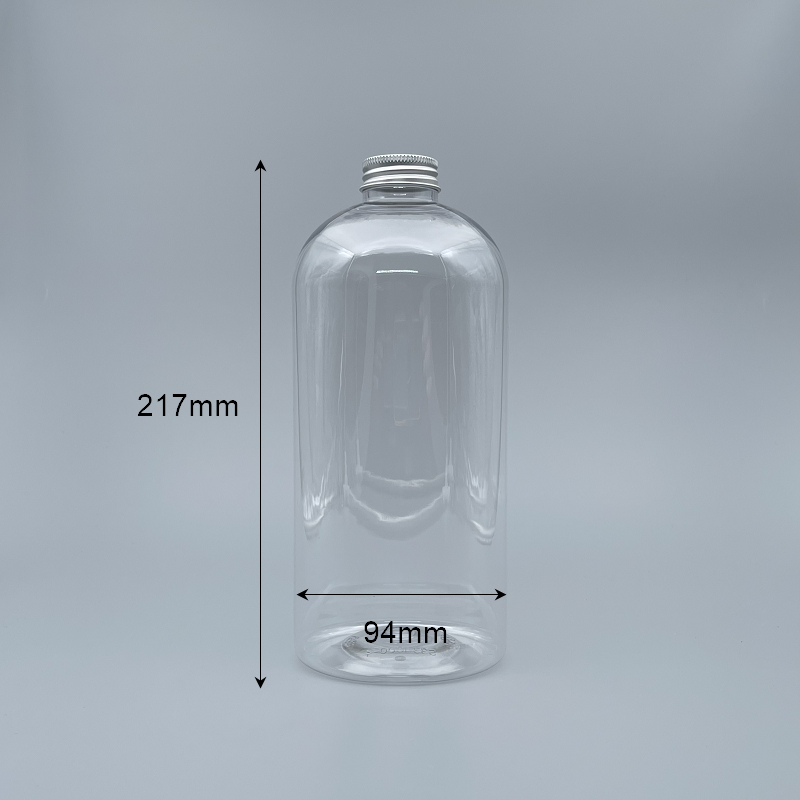 鋁蓋瓶 PET 透明 1000ml 33牙全鋁蓋無內塞 S-33