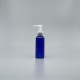 壓瓶 PETG 100cc 藍色 卸妝油本壓頭 J-100
