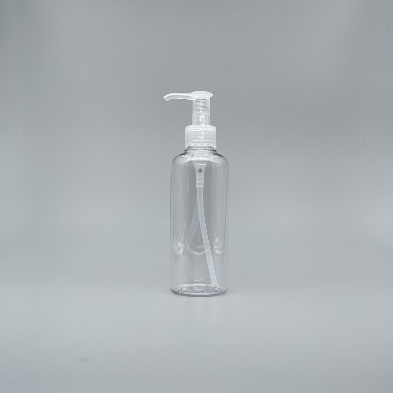 壓瓶 PETG 200cc 透明 卸妝油本壓頭 TR-200
