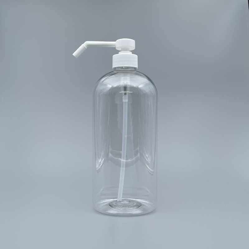 噴瓶 下壓式 PET 1000ml透明瓶身 S-33