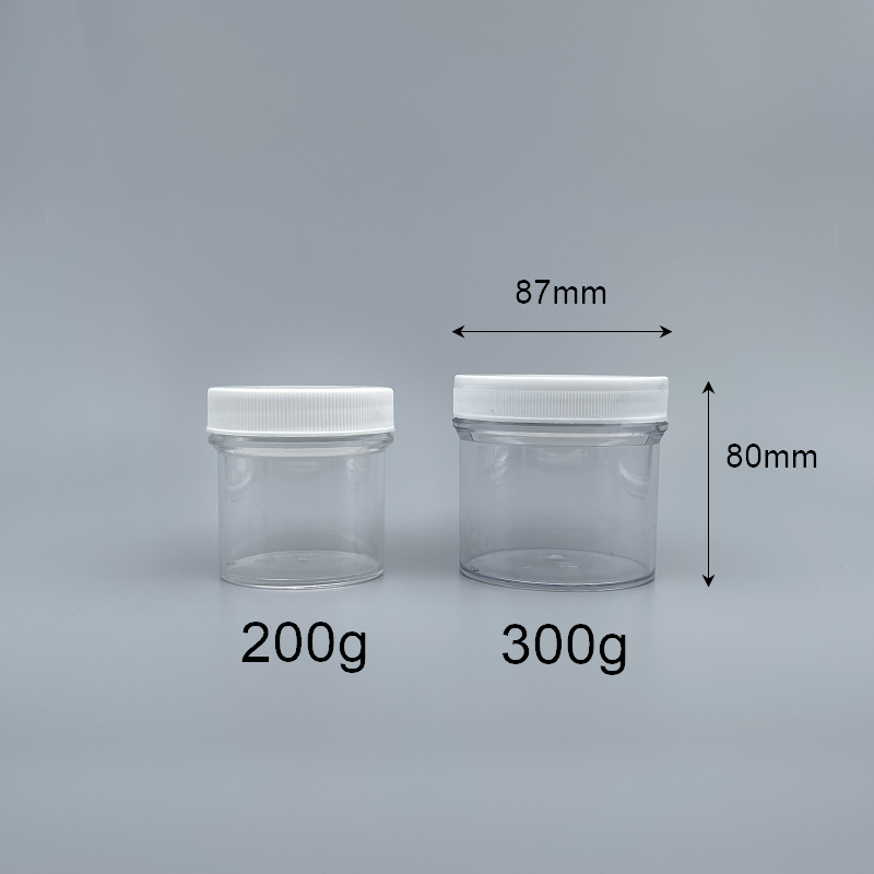 面霜盒 300g PS料 白/透 V-70A