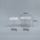 面霜盒 300g PS料 白/透 V-70A