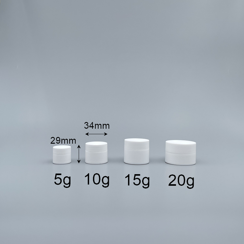 高級盒 PP料白色直角附內蓋 10g H-10  新款