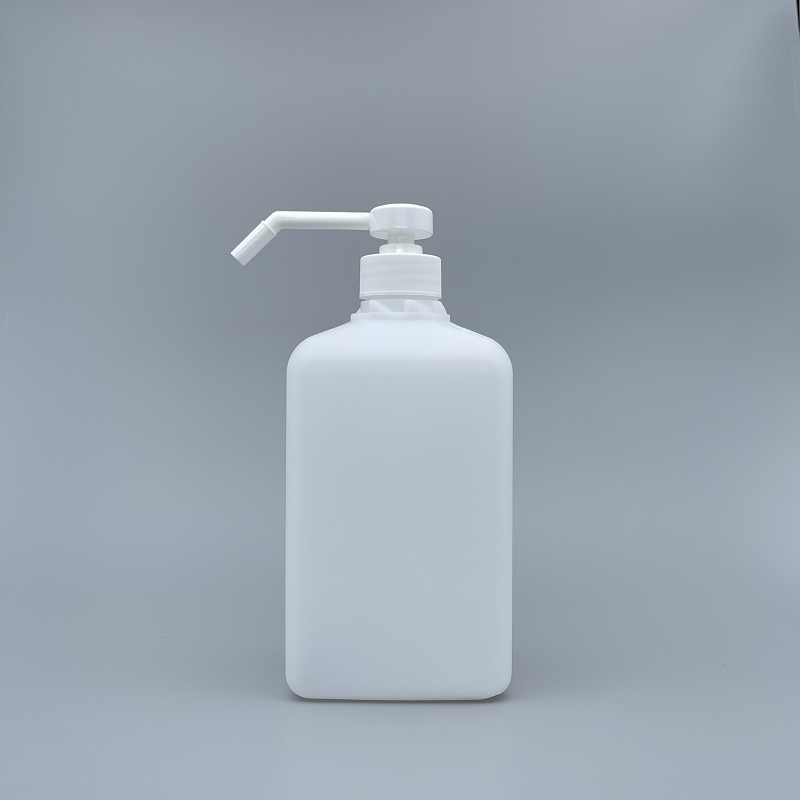 噴瓶 下壓式 PE 1000ml四角本色瓶身 NH-1000