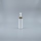 壓瓶 附蓋霧金中束 PET 60ml 白色直角 SS-60