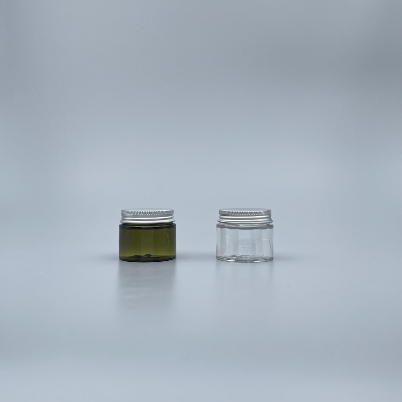 鋁蓋面霜盒 30g PET 淺綠 3-3