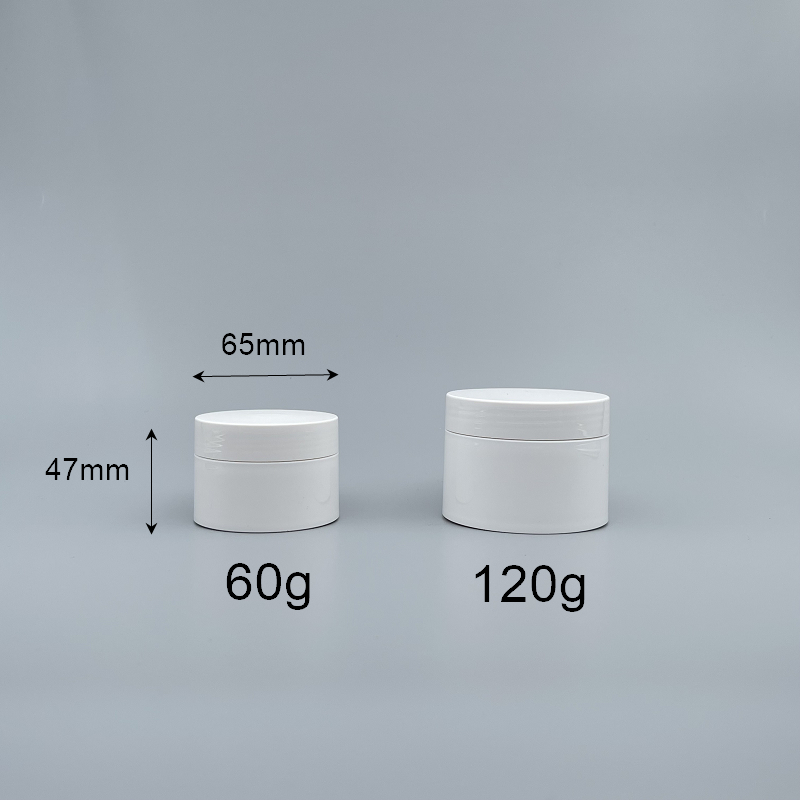 面霜盒 直角PP料  60g 附內塞 CB-60