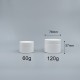 面霜盒 直角PP料 120g 附內塞 CB-120