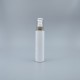 壓瓶 附蓋霧金中束 PET 100ml 白色直角 SS-100