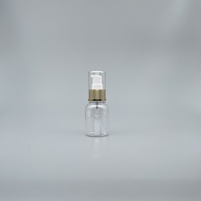 壓瓶 附蓋霧金中束 PETG 50ml 透明 J-50