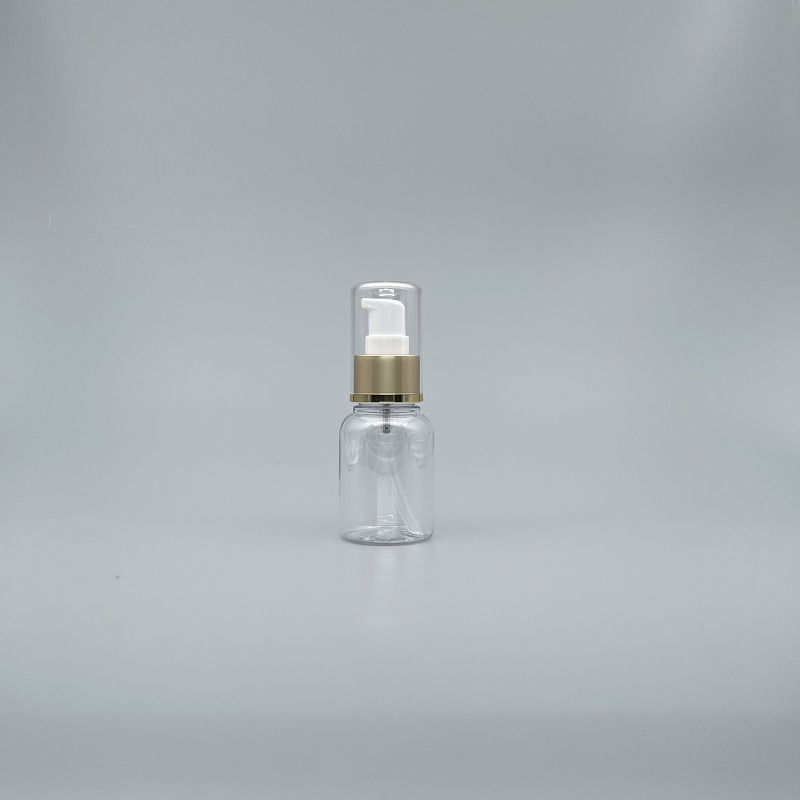 壓瓶 附蓋霧金中束 PETG 50ml 透明 J-50