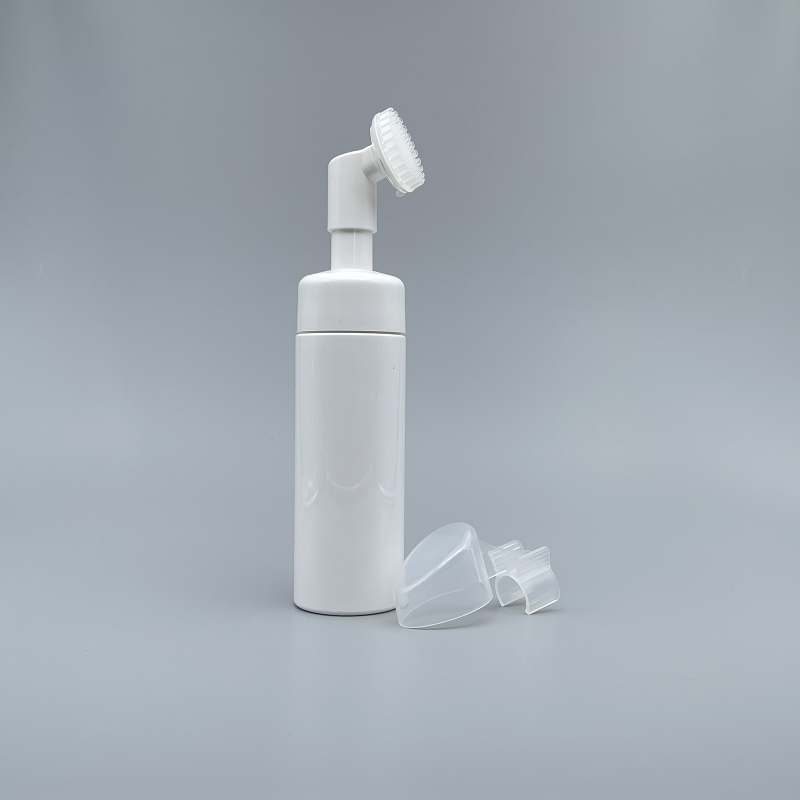泡沫刷頭瓶 180ml 白色 PET 3-55