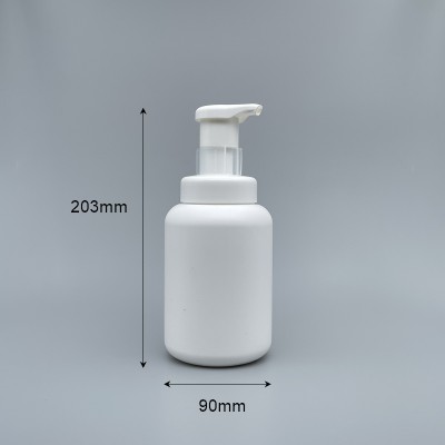 泡沫壓瓶 PE料白色身 600ml 3ml出量 5-15