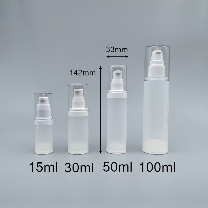 真空壓瓶 PPAR-50 50ml 白色