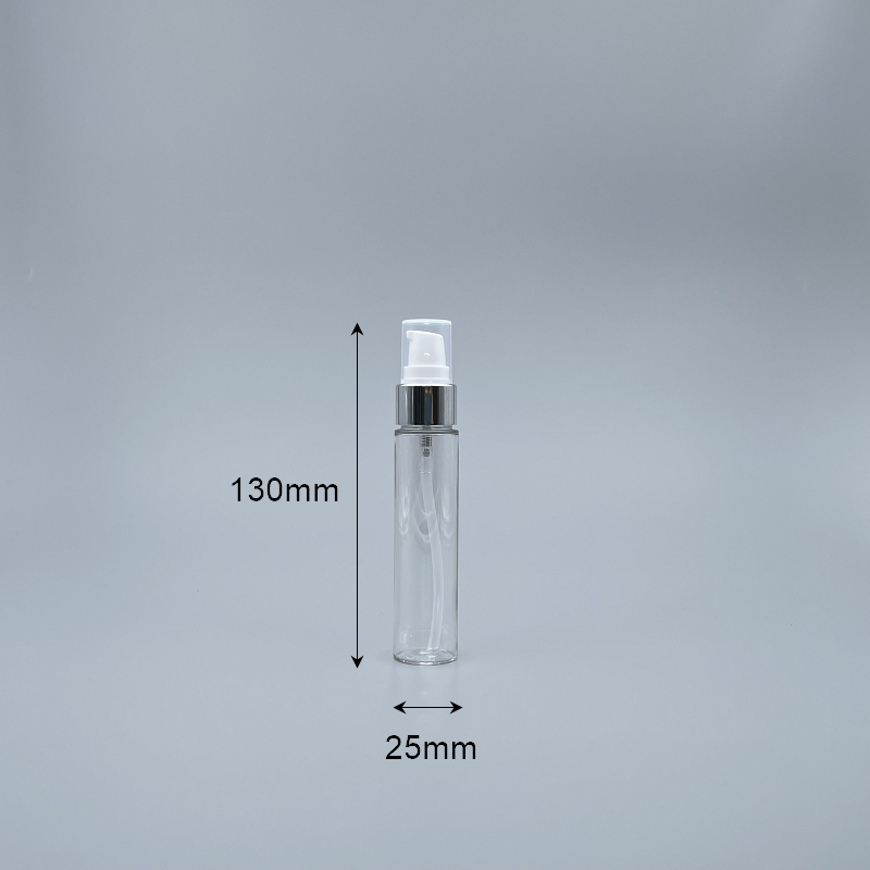 壓瓶 PET 30ml 透色 20牙銀壓頭+SP蓋 NO.2-95