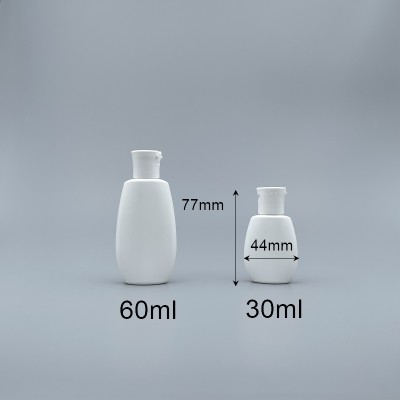 髮精瓶 掀蓋 30ml AE-30白色+18牙蓋