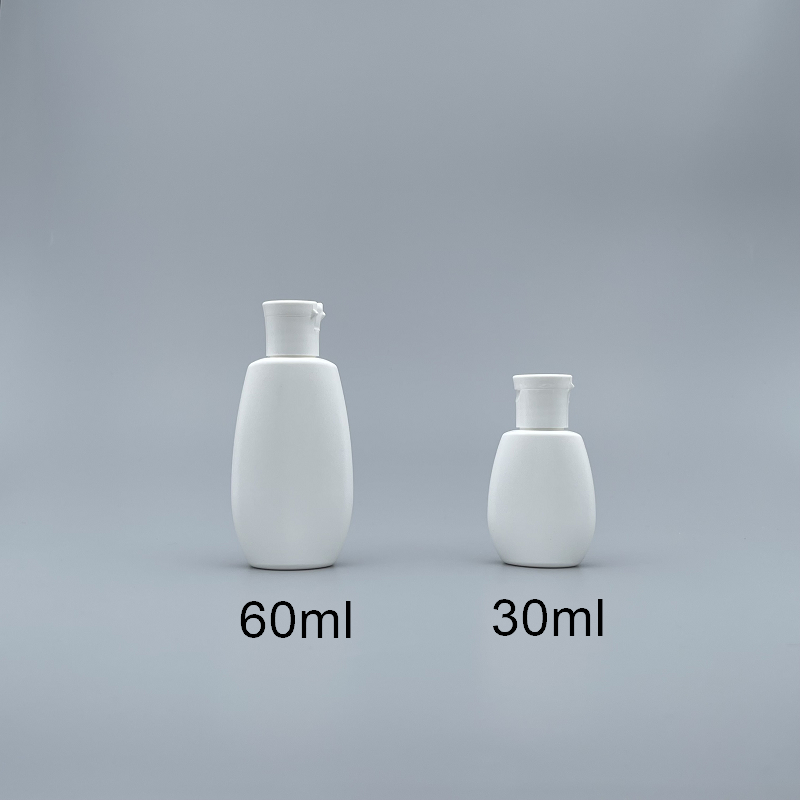 髮精瓶 掀蓋 30ml AE-30白色+18牙蓋