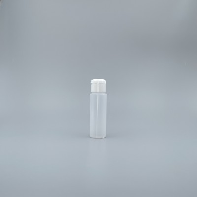 髮精瓶 掀蓋 50ml 白蓋+本色身