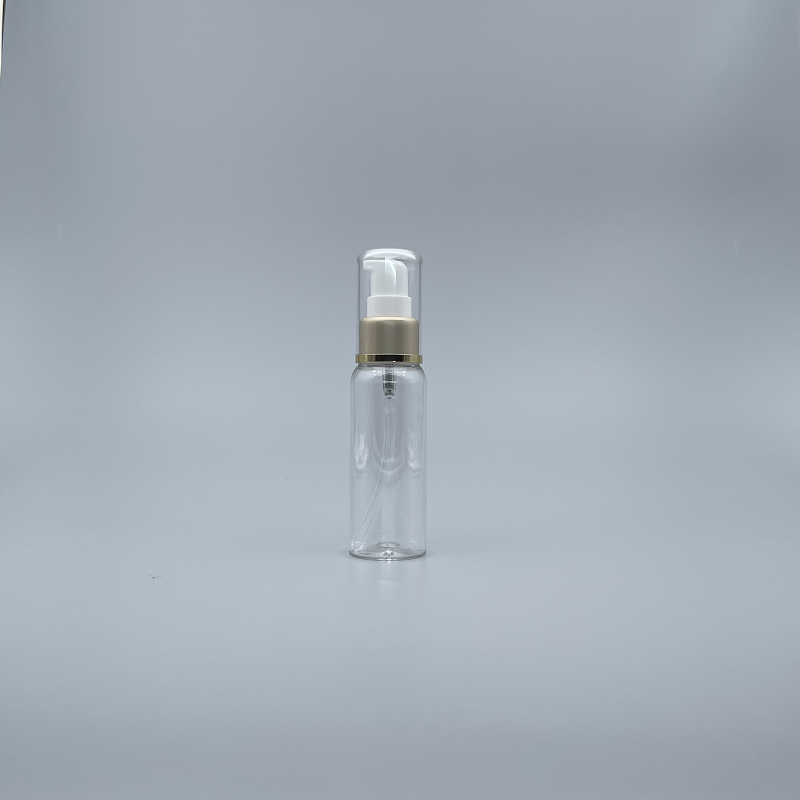 壓瓶 附蓋霧金中束 PET 50ml 2-98