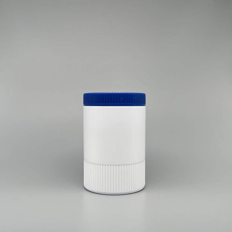 大口瓶 藍/白 1000ml 底刻B07