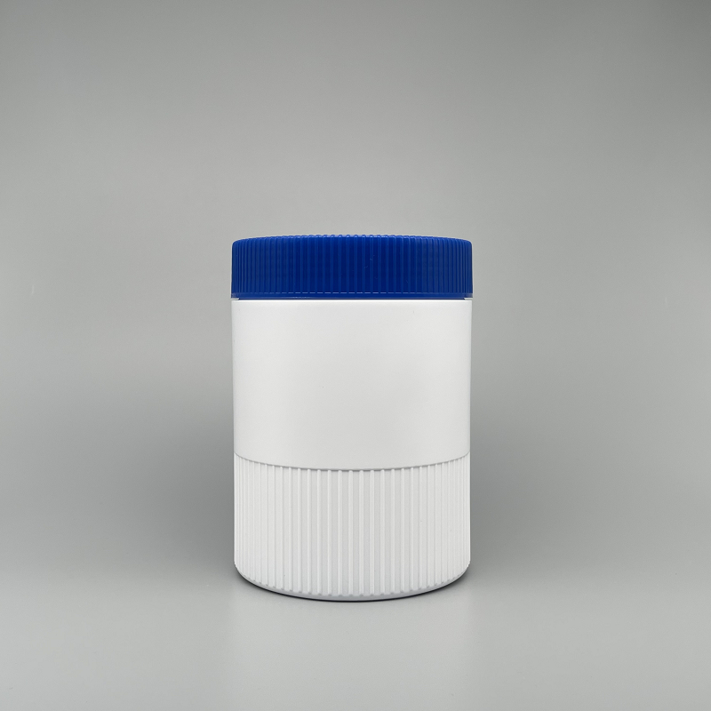 大口瓶 藍/白 2000ml 底刻B12