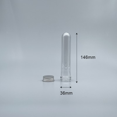 瓶胚 透明PET料 50g重 33牙 附鋁蓋
