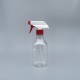 噴槍瓶 紅頭  370cc 透明PET瓶 5-33