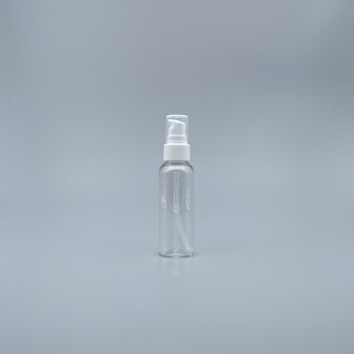 壓瓶 PET 20牙白頭+小蓋 50ml 透明 2-98