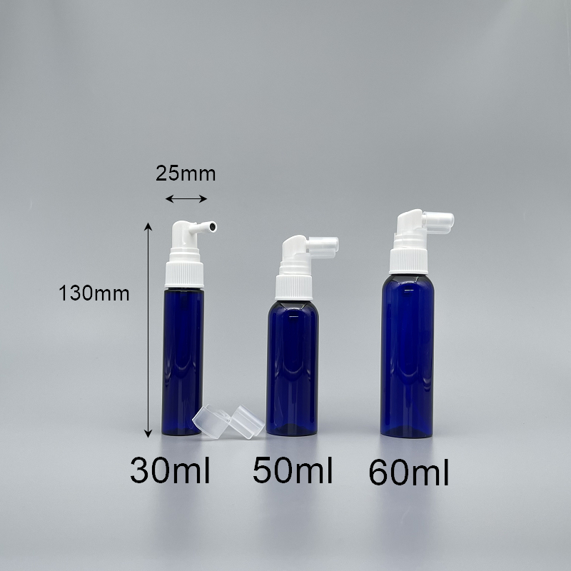 噴瓶 PET 長噴嘴 30ml 藍色 2-95