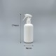 噴槍瓶 韓式噴頭 PE 白色 250ml S-250