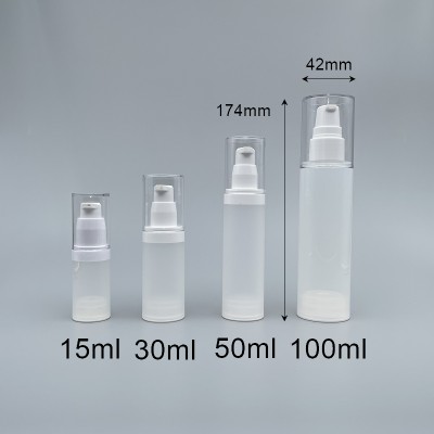 真空壓瓶 PPAR-100 100ml 白色