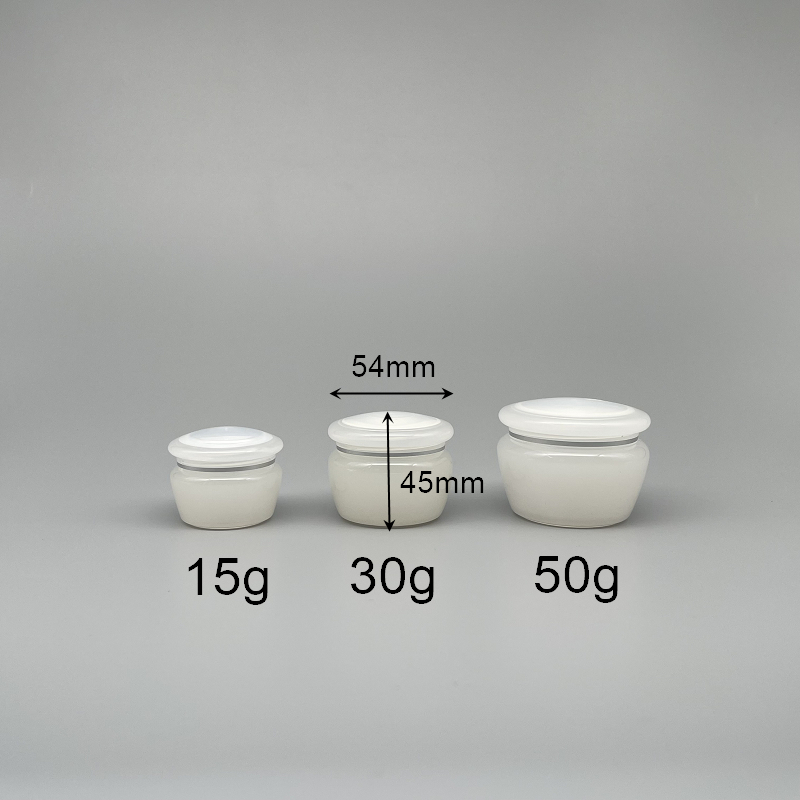 面霜盒 PP料 30g 附內塞瓶蓋滾邊 CP-0030