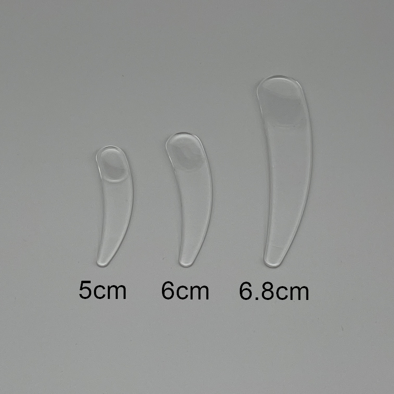 美容棒 彎型 透明 大支 6.8cm J-001