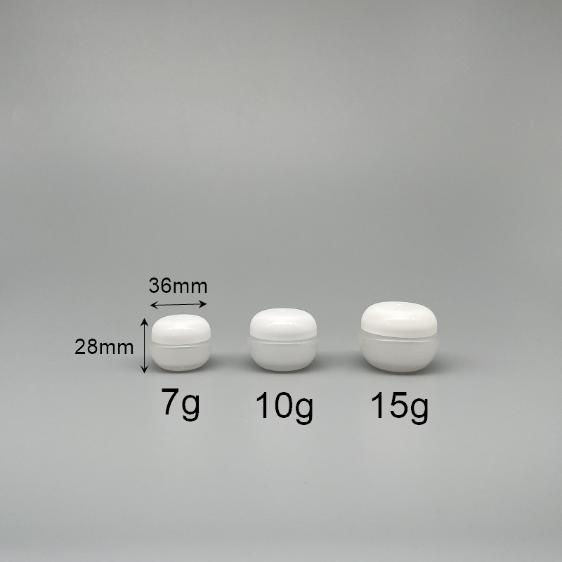 高級盒 甕型  7g 白/本