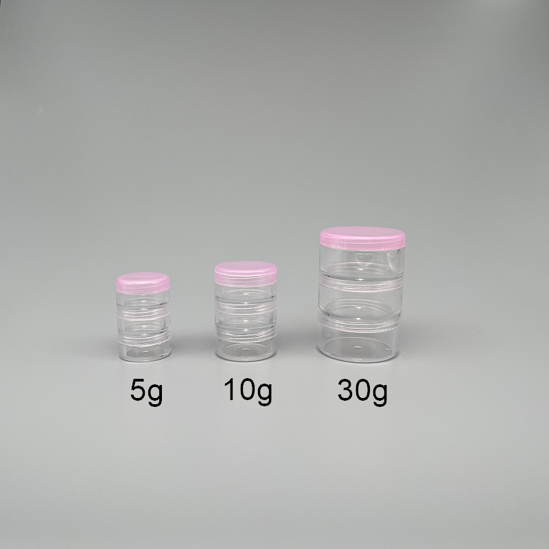 連接盒 10g(三層) 粉透/透