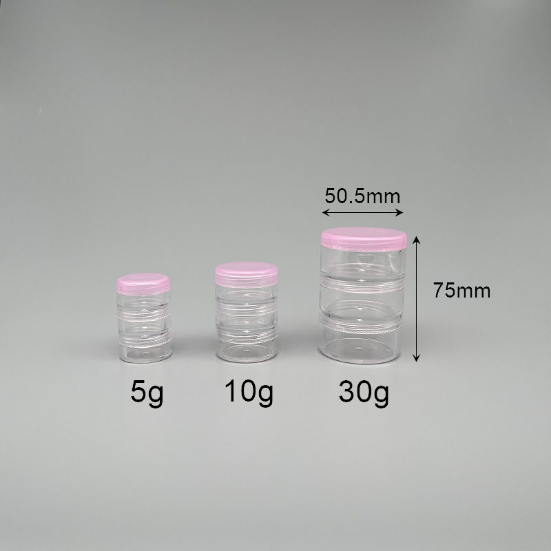 連接盒 30g(三層) 藍透/透