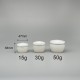 面霜盒 PP料 15g 附內塞瓶蓋滾邊 CP-0015