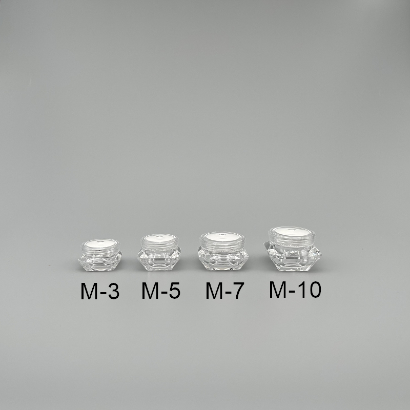 面霜盒 壓克力 鑽石型  5g