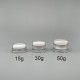 面霜盒 壓克力圓型 30g 蓋滾金邊