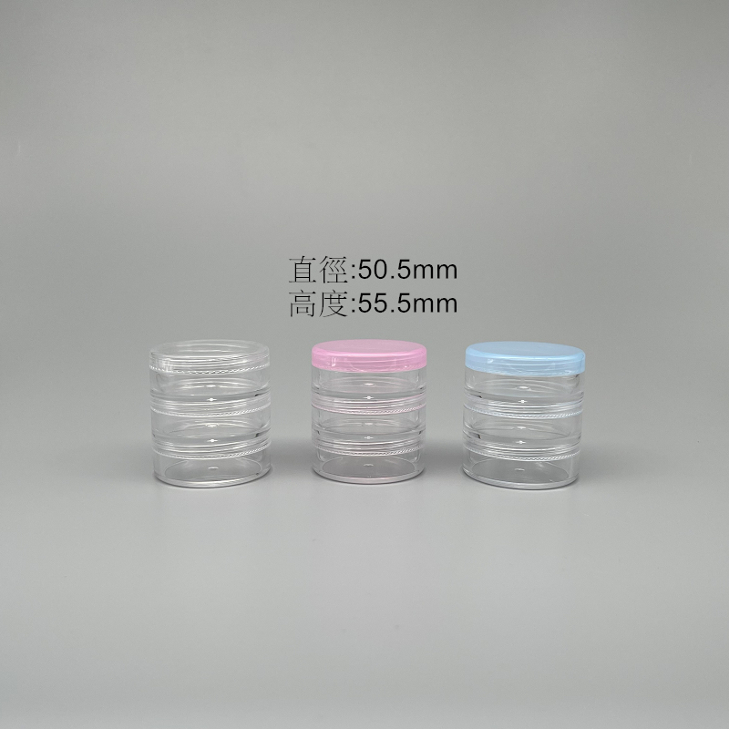 連接盒 20g(三層) 藍透/透