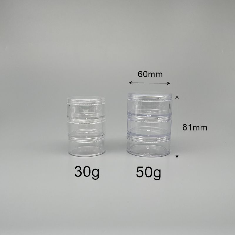 連接盒 50g(三層) 透/透