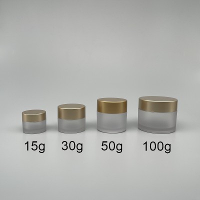 面霜盒 PETG 霧面身 霧金蓋 100g